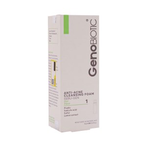 ژنو فوم پاک کننده پوست چرب و اکنه ای 150 میل