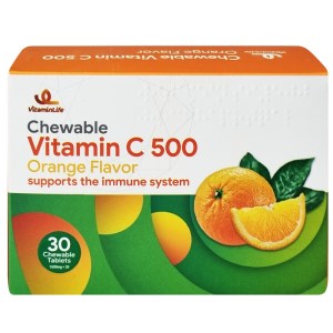 ویتامین ث 500 جویدنی 30 عددی (ویتامین لایف)