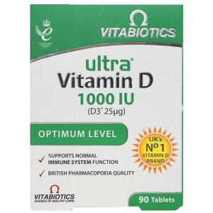 د3 1000 قرص 90عدد (ویتابیوتیکس - اولترا)