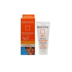 ضدآفتاب روشن کننده (بی رنگ)درماتیپیکspf50مناسب پوست چرب ml50