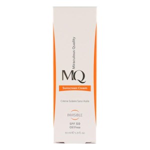 ام کیو ضد افتاب 50 فاقد چربی (بی رنگ)