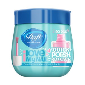 دافی دستمال مرطوب لاک پاک کن قوطی