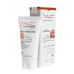 ضدآفتاب مولتی پروتکشن بیرنگ دکترژیلاspf50مناسب انواع پوستml50