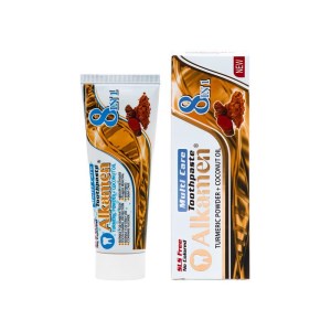 آلکامن خمیردندان گیاهی (پودر زردچوبه و نارگیل)