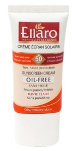 ضدآفتاب بژروشن الارو spf50مناسب پوست چرب ml40