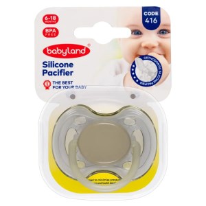 بیبی لند پستانک النا لایت کریستالی ارتودنسی کد 416