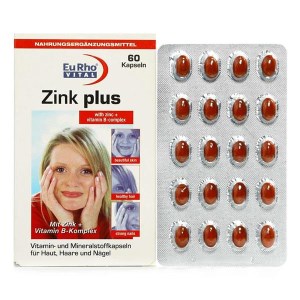 زینک پلاس 5 کپسول 60 عددی (یورویتال)