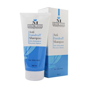 مدیلن شامپو ضد شوره چرب