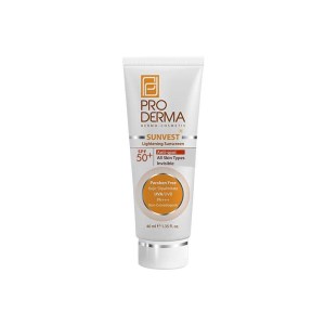ضدآفتاب ضد لک (بدون رنگ)پرودرما Spf 50مناسب انواع پوستml40