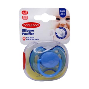 بی بی لند پستانک فندقی شفاف 2 کد384