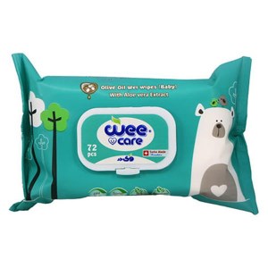 وی کر دستمال مرطوب کننده کودک حاوی روغن زیتون