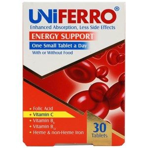 یونی فرو قرص 30 عدد (ابیان دارو)