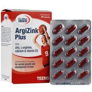 آرژی زینک پلاس کپسول 60 عدد (یوروویتال)