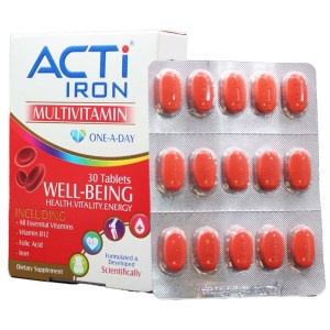 اکتی آیرون قرص 30عددی