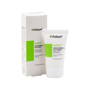 ویتالیر کرم ژل جمع کننده منافذ باز پوست اکتیویت 30 میل