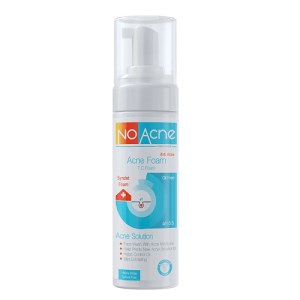 نو آکنه فوم تخصصی پوست های چرب و جوشدار 150میل همراه با براش سیلیکونی