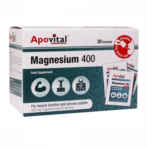 ساشه منیزیم 400 آپوویتال 30 عددی