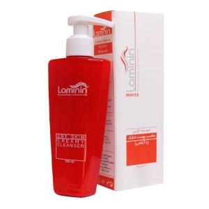 لامینین شوینده کرمی مناسب پوست خشک با آبکشی