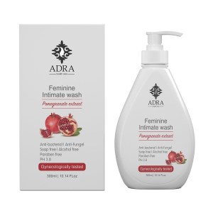 آدرا ژل بهداشتی بانوان انار پمپی 300میل