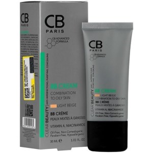 سی بی CB بی بی کرم بژ روشن مناسب پوست چرب و مختلط