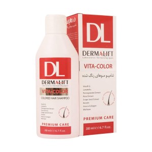 درمالیفت شامپو مخصوص موهای رنگ شده 200میل