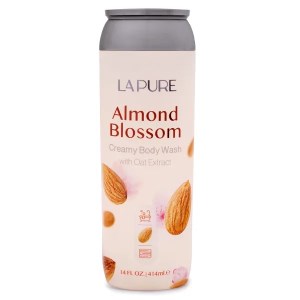 لپیور شامپو بدن کرمی بادام حاوی عصاره جو دو سر 414 میلی لیتر