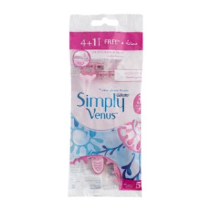 ونوس سیمپلی صورتی 3 لبه 5 عددی