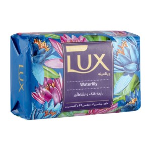 لوکس صابون ویتامینه شاداب کننده با رایحه نیلوفر آبی