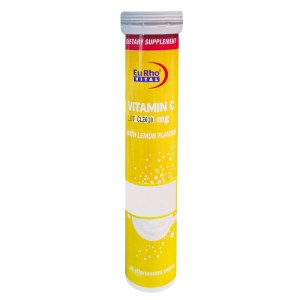 قرص جوشان ویتامین ث 1000یوروویتال باطعم لیمو