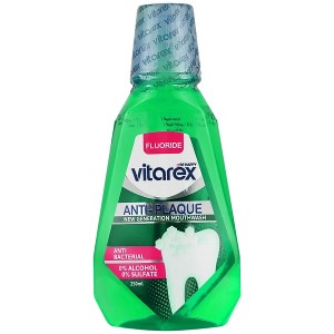 ویتارکس دهانشویه انتی پلاک 250 میلی لیتر