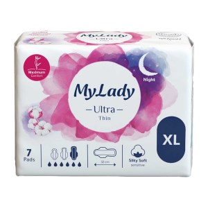 نوار بهداشتی اولترا خیلی نازک خیلی بزرگ مای لیدی 7عددی نوار بهداشتی اولترا خیلی نازک خیلی بزرگ مای لیدی 7عددی