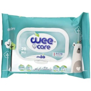 دستمال مرطوب کودک 20 برگی حاوی زیتون وی کر