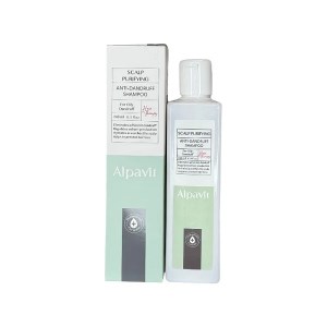 شامپو تقویت کننده موی شوره چرب الپاویت 240 میل