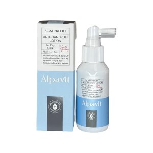 لوسیون ضد شوره و مرطوب کننده کف سر خشک و حساس الپاویت 75 میل