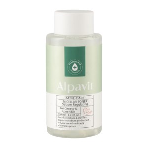 محلول پاک کننده پوست چرب و جوش دار الپاویت 250 میل