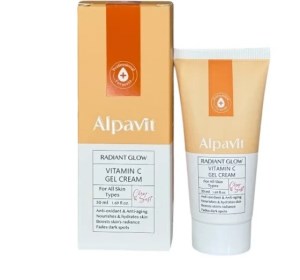 ژل کرم تغذیه کننده پوست صورت حاوی ویتامین سی الپاویت 50 میل