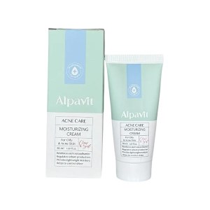 کرم مرطوب کننده پوست چرب و جوش دار الپاویت 50 میل