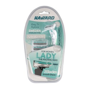 خود تراش سه لبه با 3 یدک هاوارد لیدی