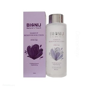 محلول پاک کننده ارایش انواع پوست بیونیج200 میل