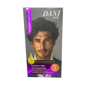 کیت رنگ موی آقایان قهوه ای مشکی دنی وان