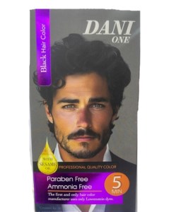 کیت رنگ موی مشکی آقایان دنی وان