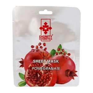 ماسک صورت نقابی عصاره انار دیگنیتی پوست چرب