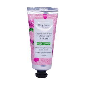 کرم تیوپی مرطوب کننده گلاب دیپ سنس