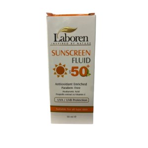 فلوئید ضدآفتاب لابورن SPF50مناسب انواع پوستml50