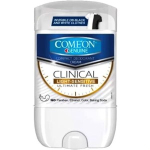 استیک خوشبو کننده بدن CLINICAL LIGHT SENSTIVE مناسب اقایان 40 میلی لیتر