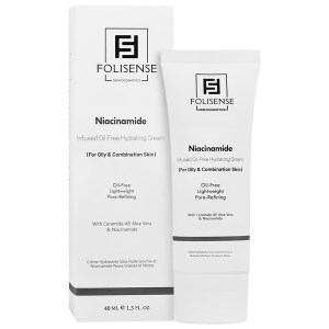 کرم ابرسان نیاسین امید فولی سنس مناسب پوست چرب 40ML