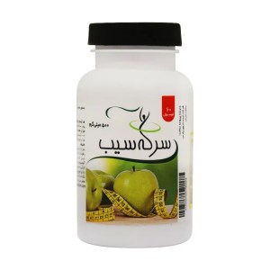 کپسول سرکه سیب 500 میلی گرم ایده داروی پارس 60 عددی
