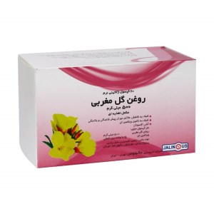 کپسول ژلاتینی نرم روغن گل مغربی جالینوس 60 عددی