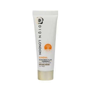 کرم ضدآفتاب (فلوئید) فاقد چربی و بژطبیعی با spf50 دیون لندن 50ml