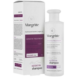 شامپو موهای کراتینه شده مارگریت 250ml